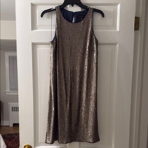 Elegant Sequin Sleeveless Dress